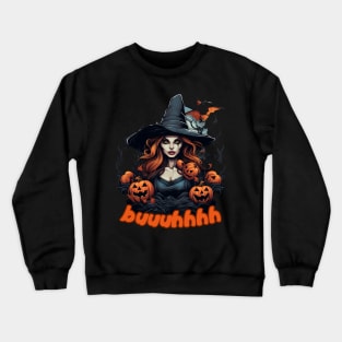 Buuhhhh-Halloween Haunt Crewneck Sweatshirt